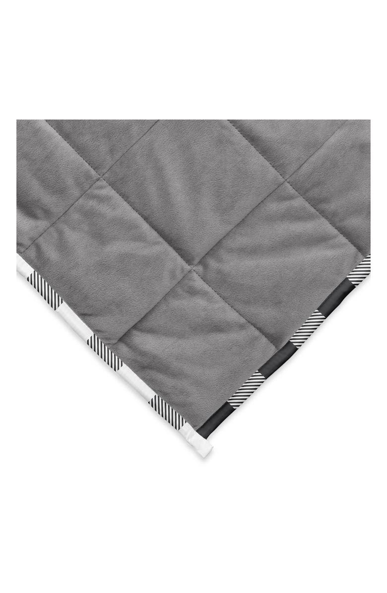 ELLA JAYNE HOME Weighted Blanket - 12 lbs., Alternate, color, Black White
