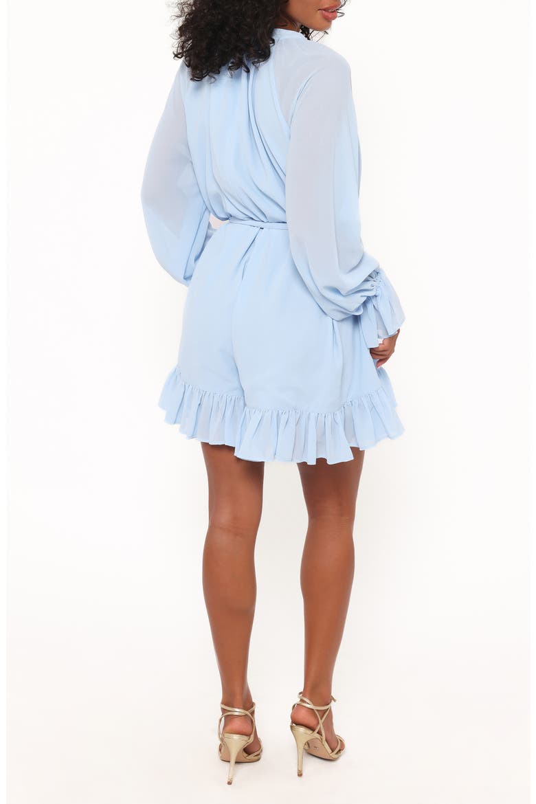 Brianna Long Sleeve Romper, Alternate, color, BLUE