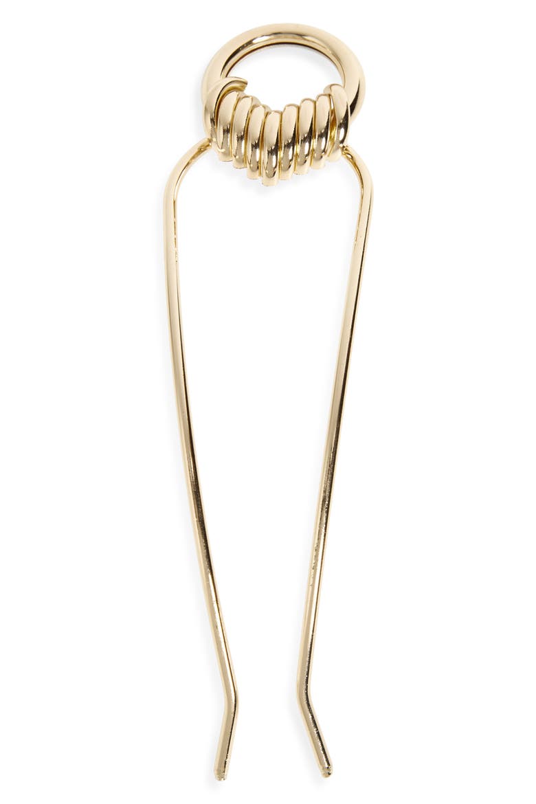 Ring Hairpin, Main, color, GOLD