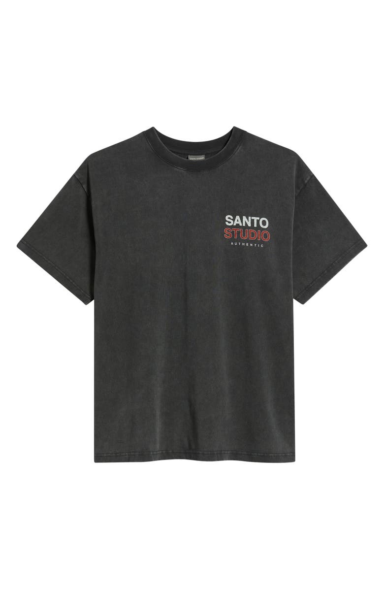 SANTO STUDIO Authentic Graphic T-Shirt, Alternate, color, Black Fade