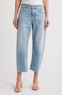Madewell The Petite Darted Barrel Leg Jeans