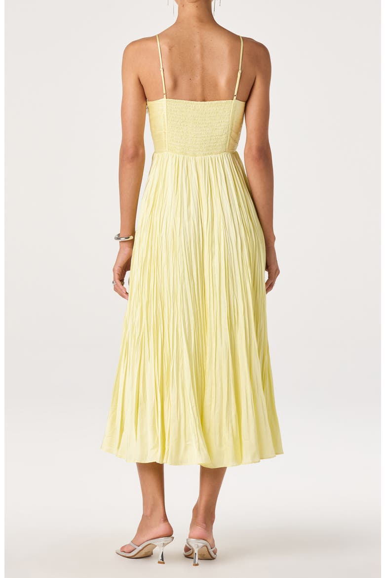 Maeve Midi Dress, Alternate, color, BUTTER YELLOW