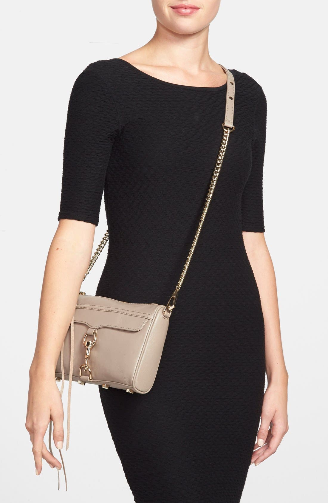 Rebecca Minkoff 'Mini MAC' Convertible Crossbody Bag, Alternate, color, 