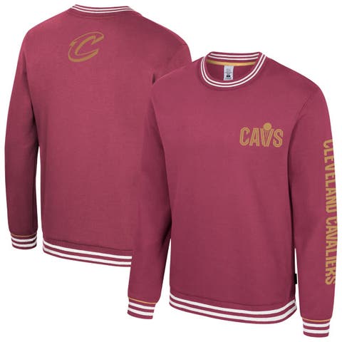 Unisex Stadium Essentials Wine Cleveland Cavaliers Half-Time 2 Pullover Sweatshirt