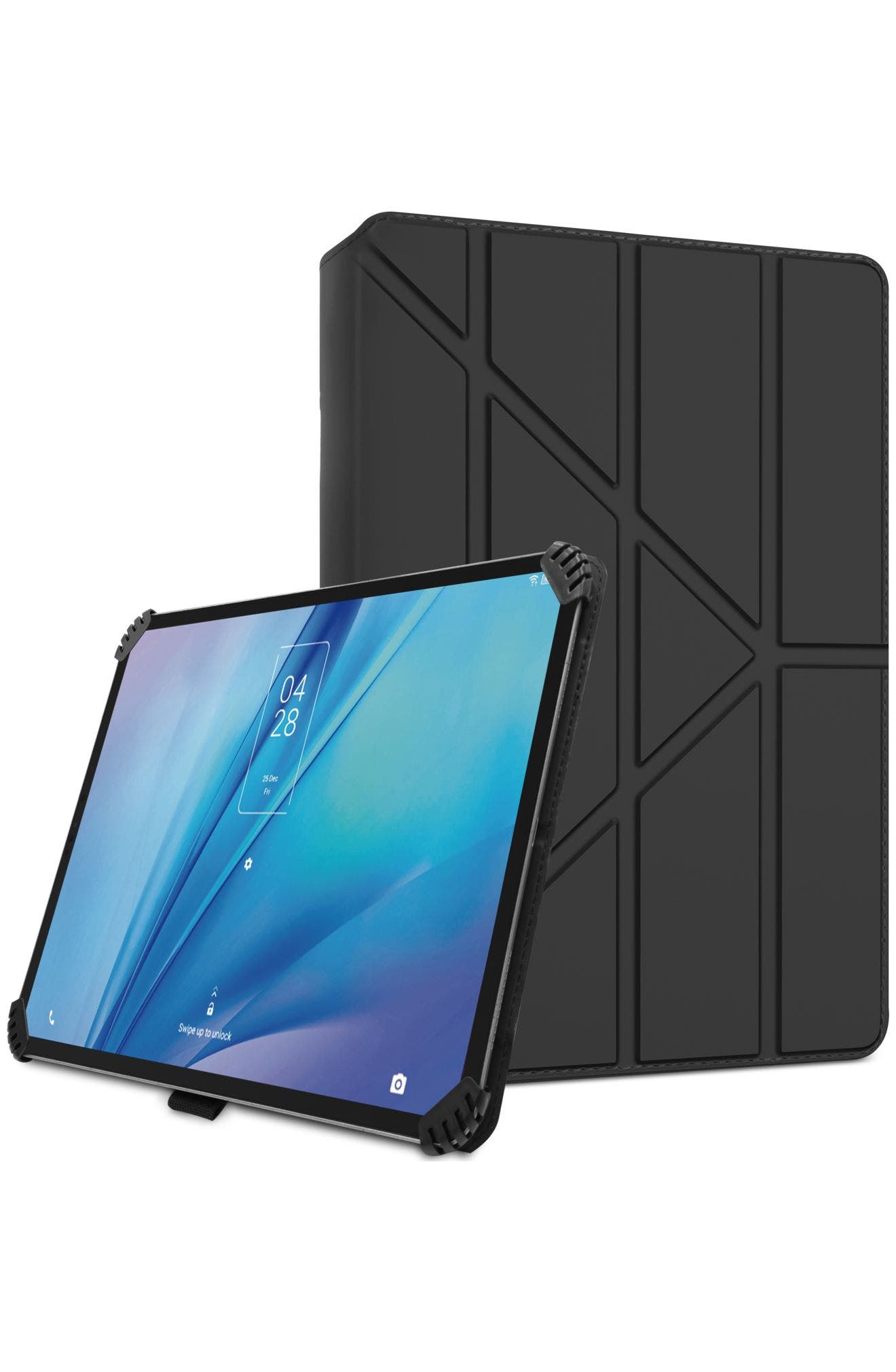 ITSkins Hexo Universal Folio Case for 9 to 10.5 Inch Tablets, Main, color, Black