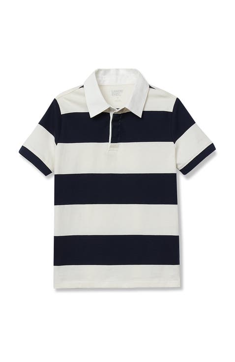 Boys Short Sleeve Rugby Polo