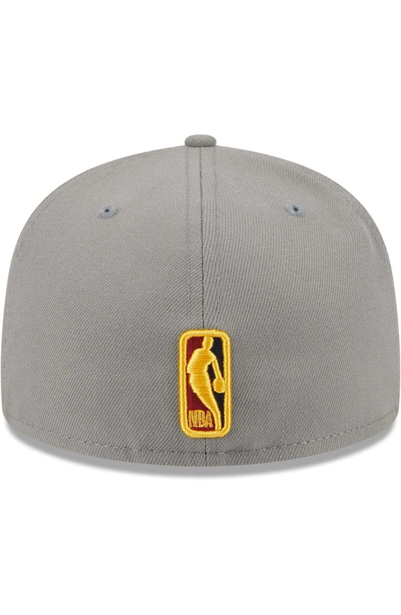 New Era Men's New Era Gray Portland Trail Blazers Color Pack 59FIFTY Fitted Hat, Alternate, color,