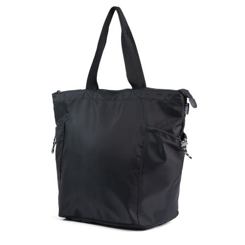 Bybba The Ripple Tote Bag In Black