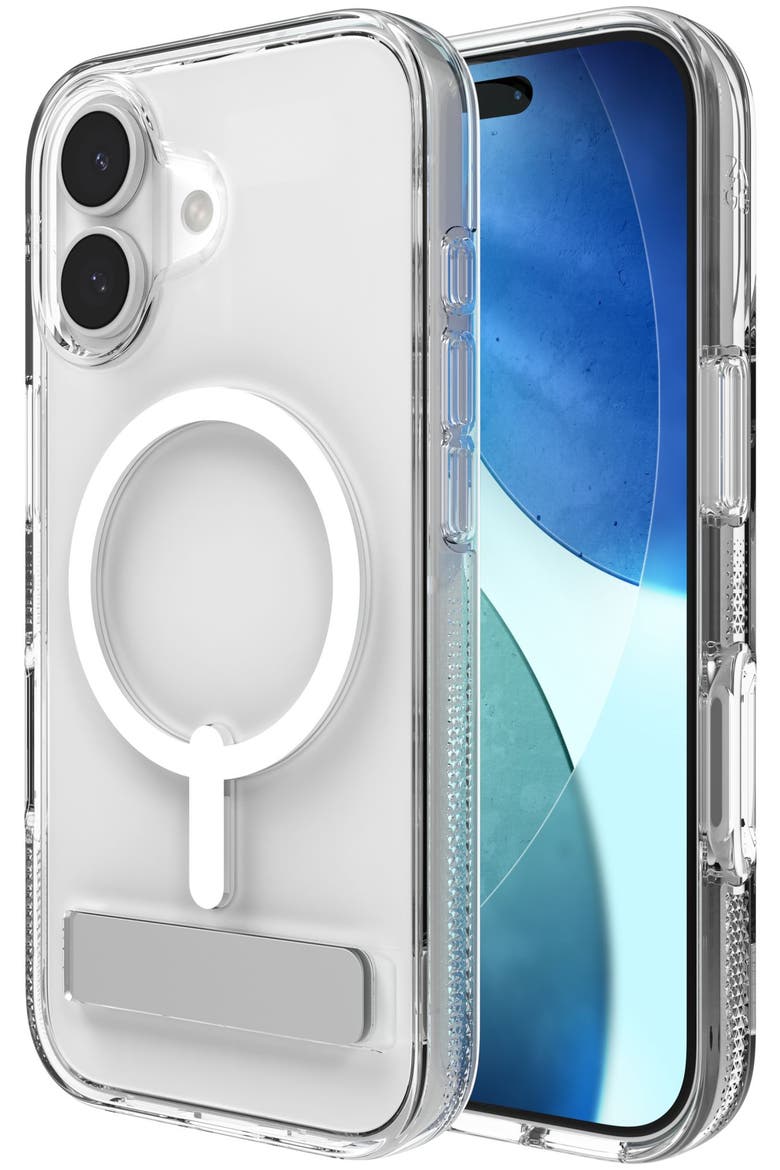 Crystal Palace Snap MagSafe Case with Kickstand for Apple iPhone 17, Main, color, Clear