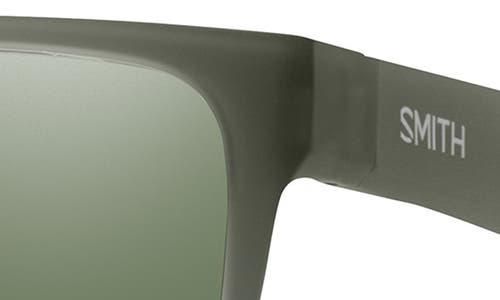Smith Lowdown 2 55mm Chromapop™ Polarized Sunglasses In Green