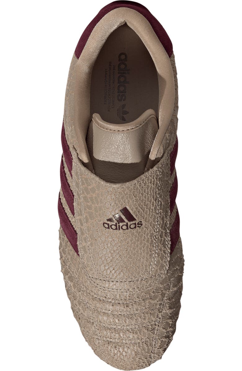 adidas Taekwondo Shoe, Alternate, color, Trace Khaki/ Maroon/ Gum 3