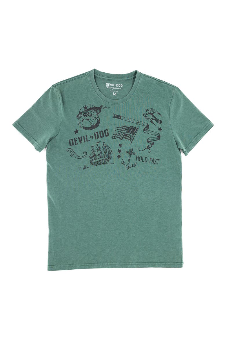 Man's Best Friend Graphic T-Shirt, Alternate, color, SPRUCE