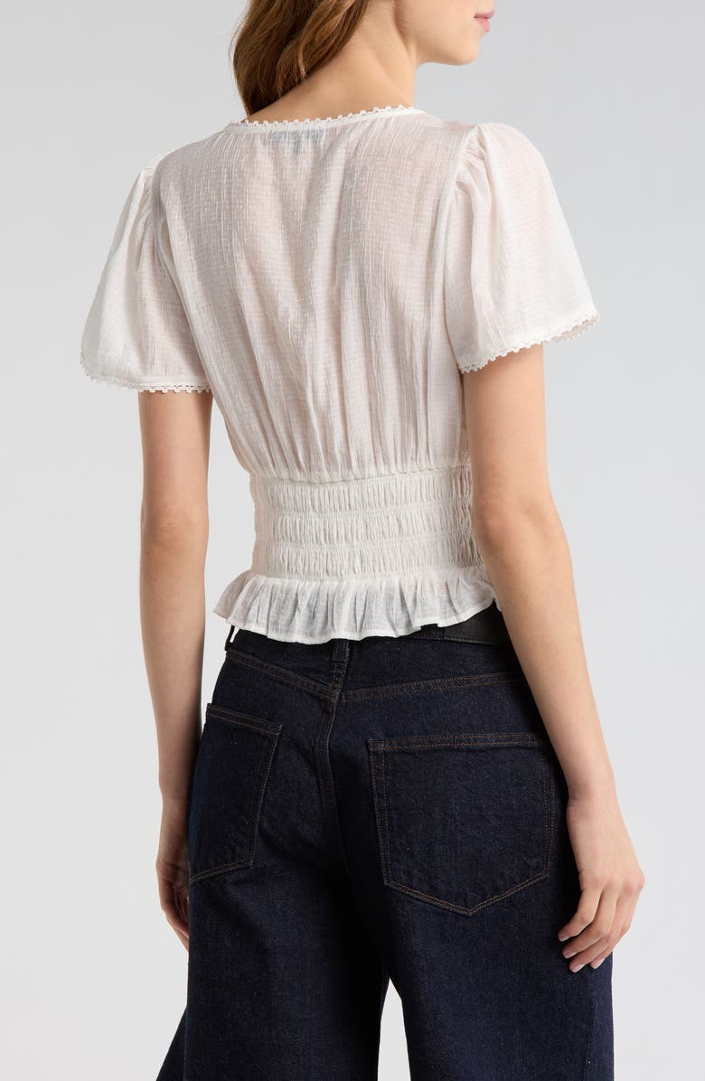 PAIGE Rive Top, Alternate, color, White