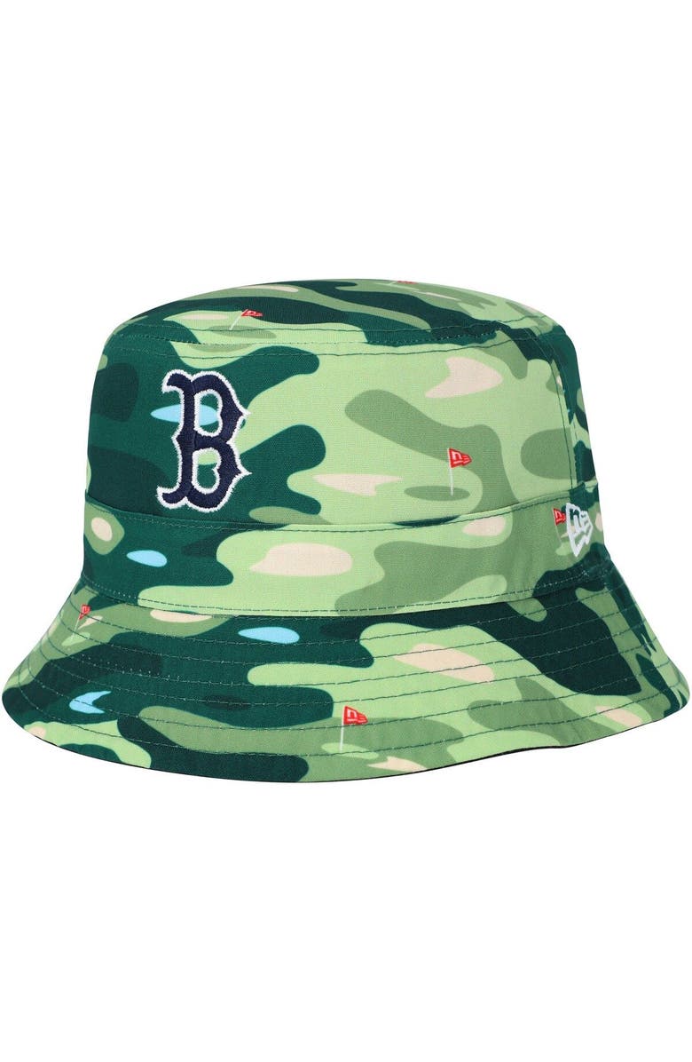New Era Men's New Era Navy Boston Red Sox Reverse Bucket Hat, Alternate, color, Navy