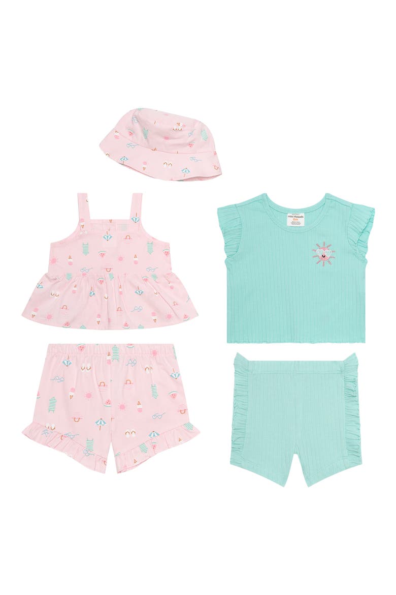 5-Piece Mix and Match Knit Set, Main, color, BEACH