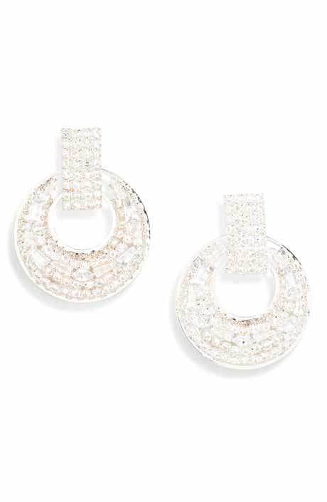 Tasha Curve Hourglass Drop Earrings