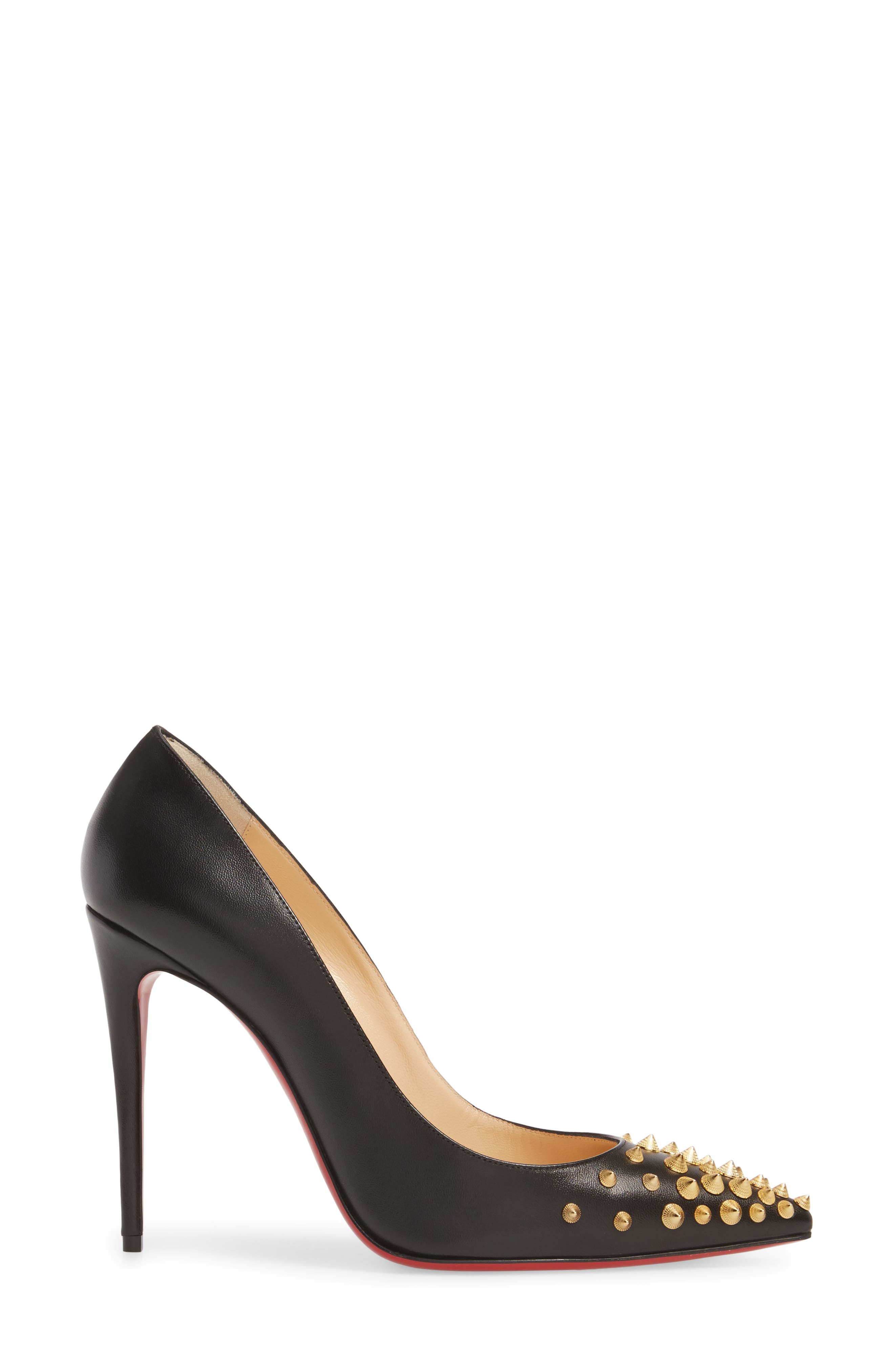 Christian Louboutin Spikyshell Pump, Alternate, color, 
