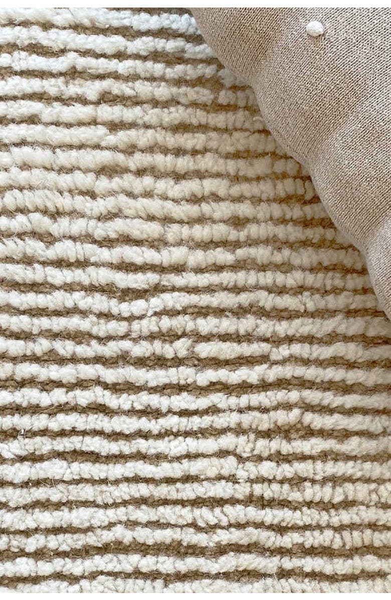 Lorena Canals Woolable rug Koa, Alternate, color, Sheep White, Sandstone