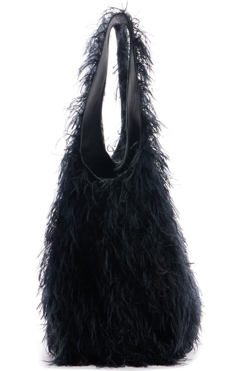 Dries Van Noten Shaggy Faux Fur Tote, Alternate, color,