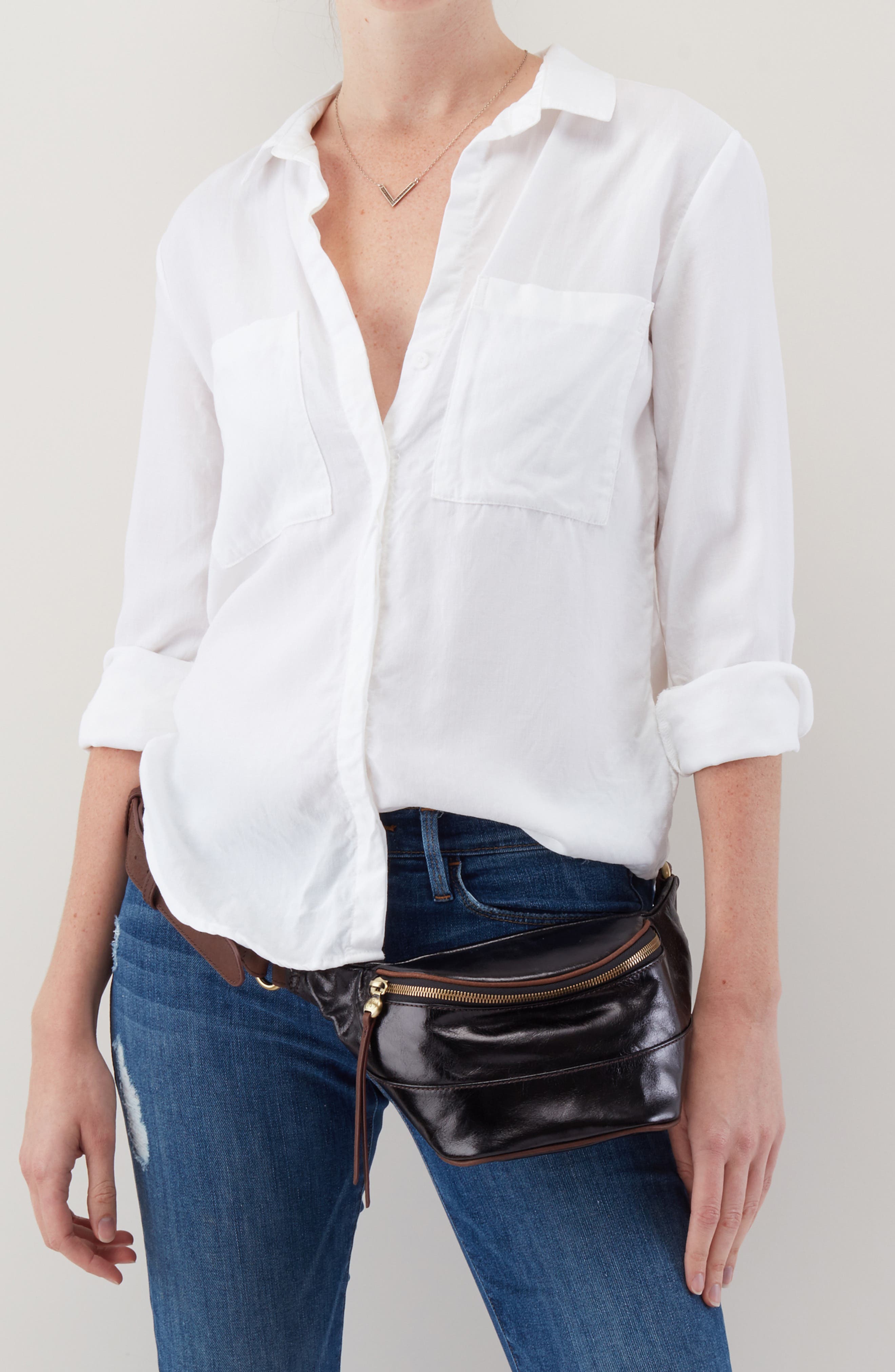 HOBO Jett Leather Belt Bag, Alternate, color, 