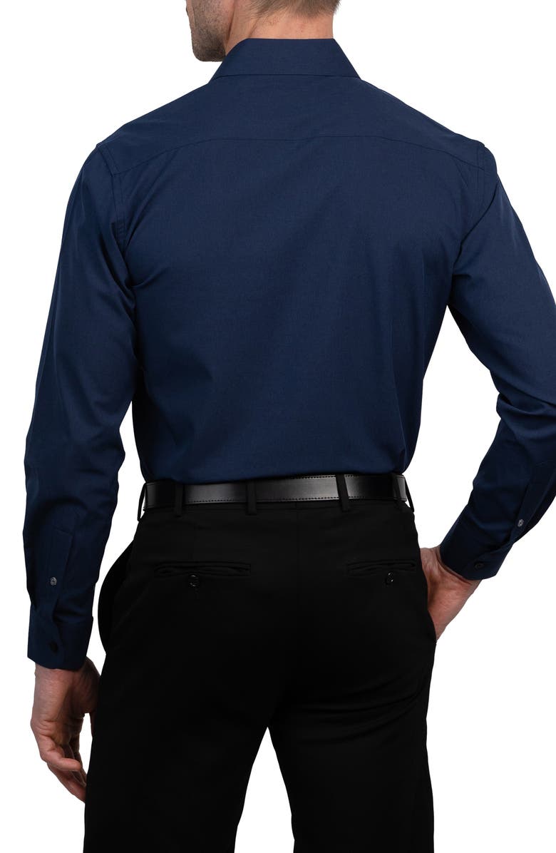 Lucky Brand Solid Slim Fit Dress Shirt, Alternate, color,