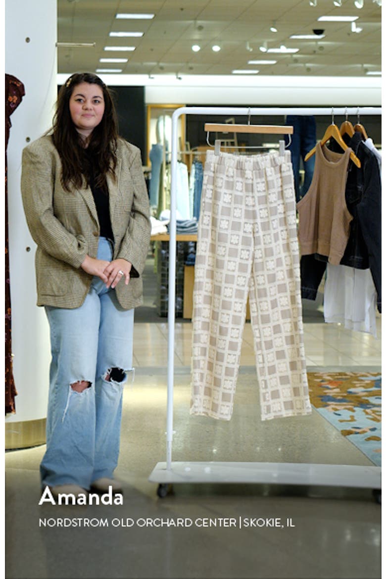 Crocket Patchwork Wide Leg Pants video