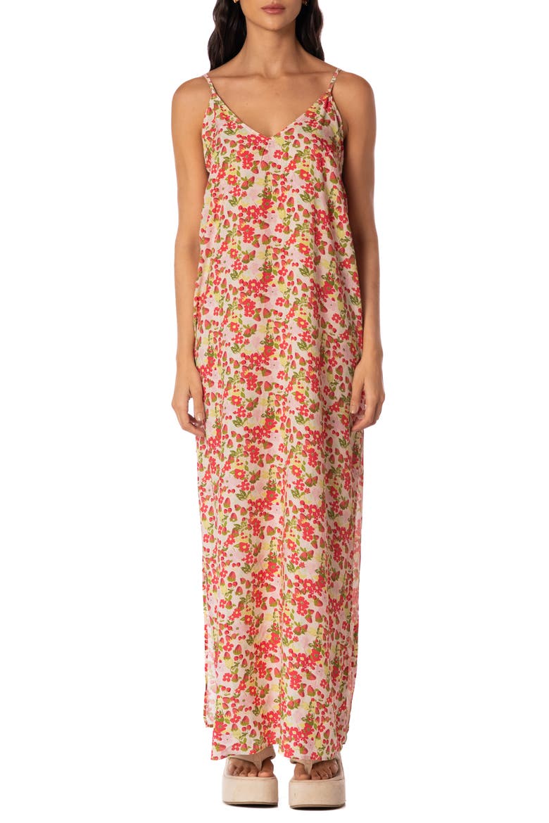 Debbie Cover-Up Dress, Main, color, OPEN WHITE