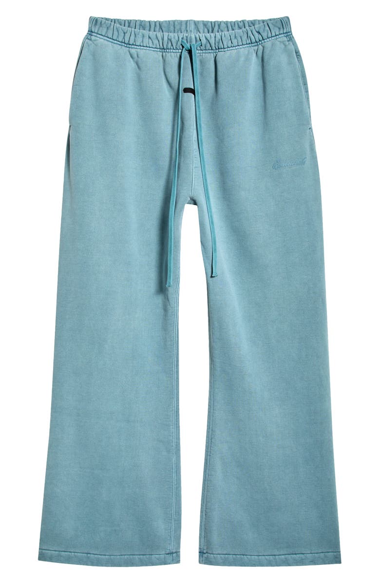 Fear of God Essentials Signature Flare Sweatpants, Main, color, Faded Coastal