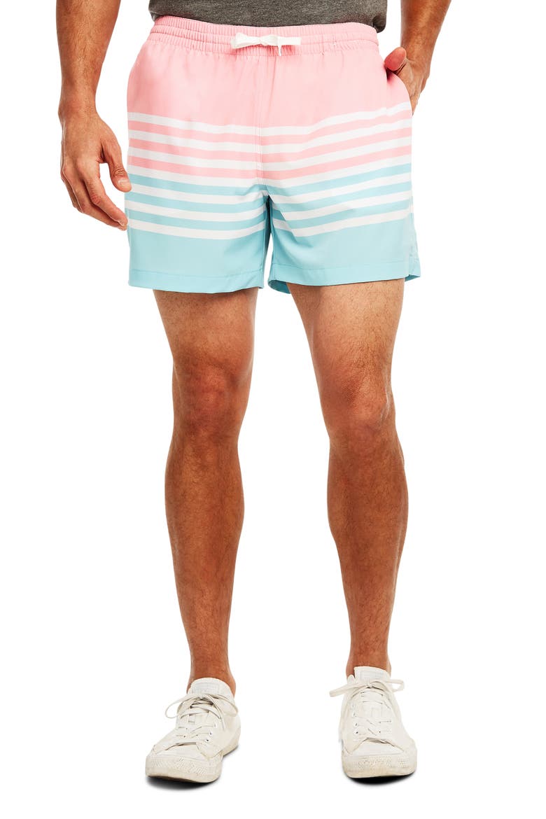 On The Horizons Swim Trunks, Alternate, color, WAIMEA STRIPE