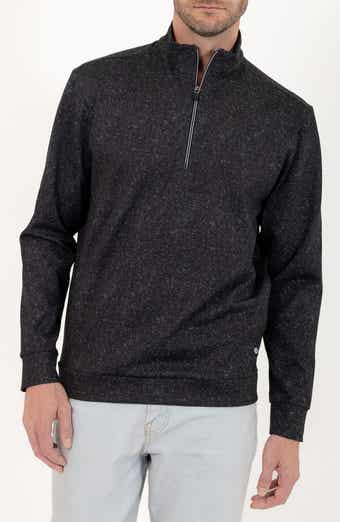 PINO BY PINOPORTE Casual Quarter Zip Pullover Sweater