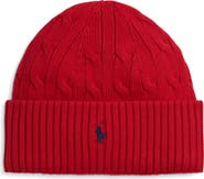 Polo Ralph Lauren Kids' Cable Stitch Cotton Beanie