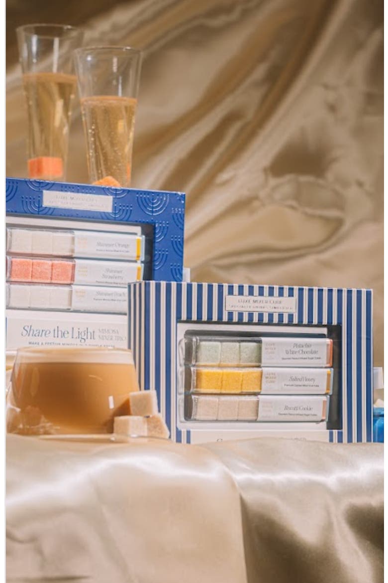 Festival of Lights Coffee & Champagne Mixer Gift Set, Alternate, color, MULTI