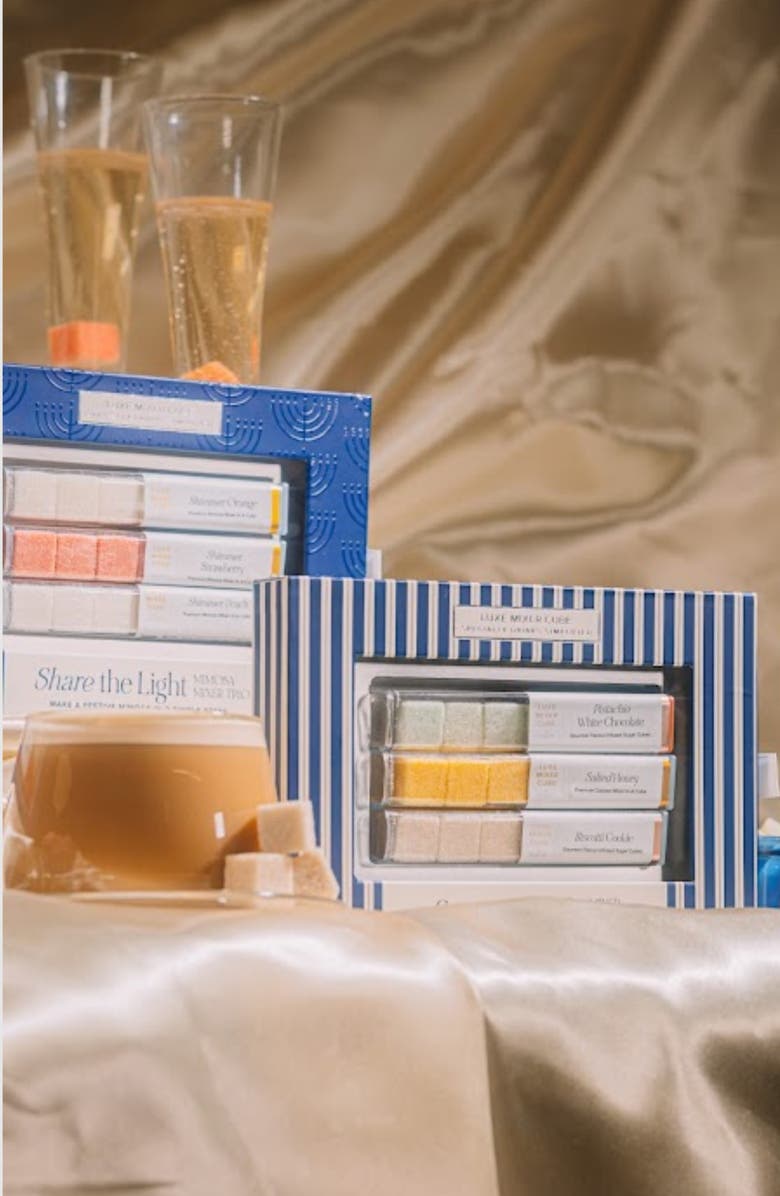 Teaspressa Festival of Lights Coffee & Champagne Mixer Gift Set, Alternate, color, Multi