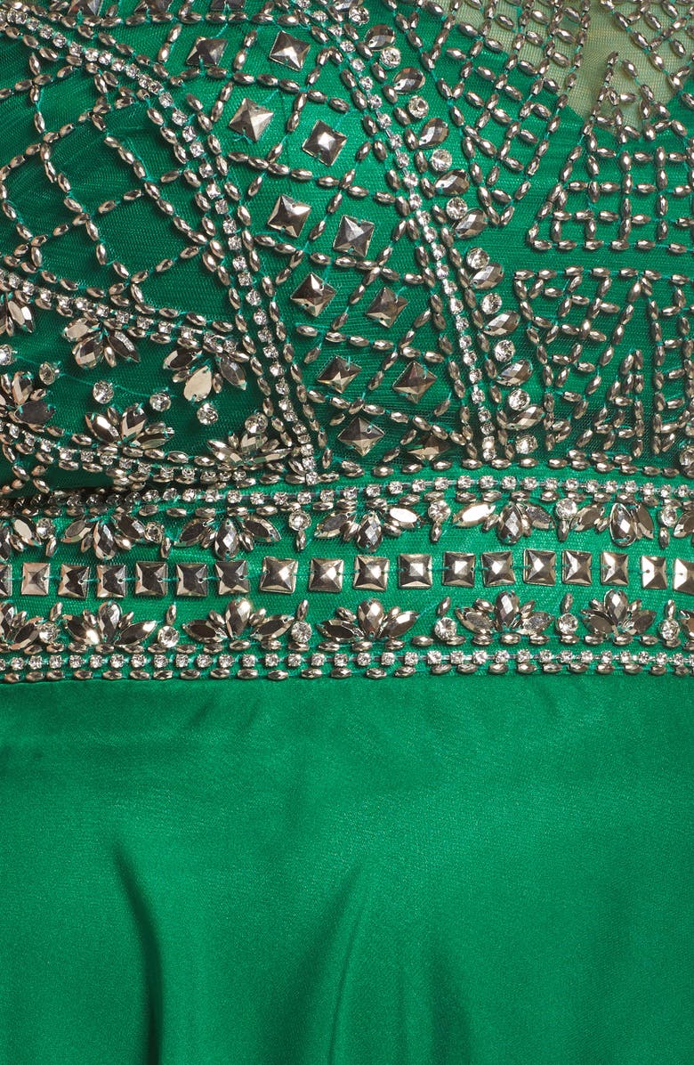 Mac Duggal Embellished Ballgown, Alternate, color,