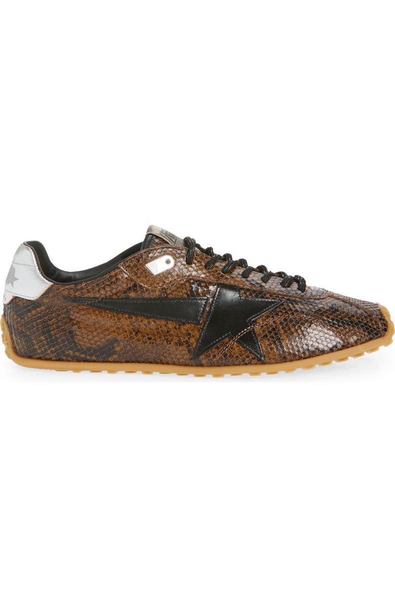 Golden Goose Marathon Speed Sneaker, Alternate, color, Brown/Silver