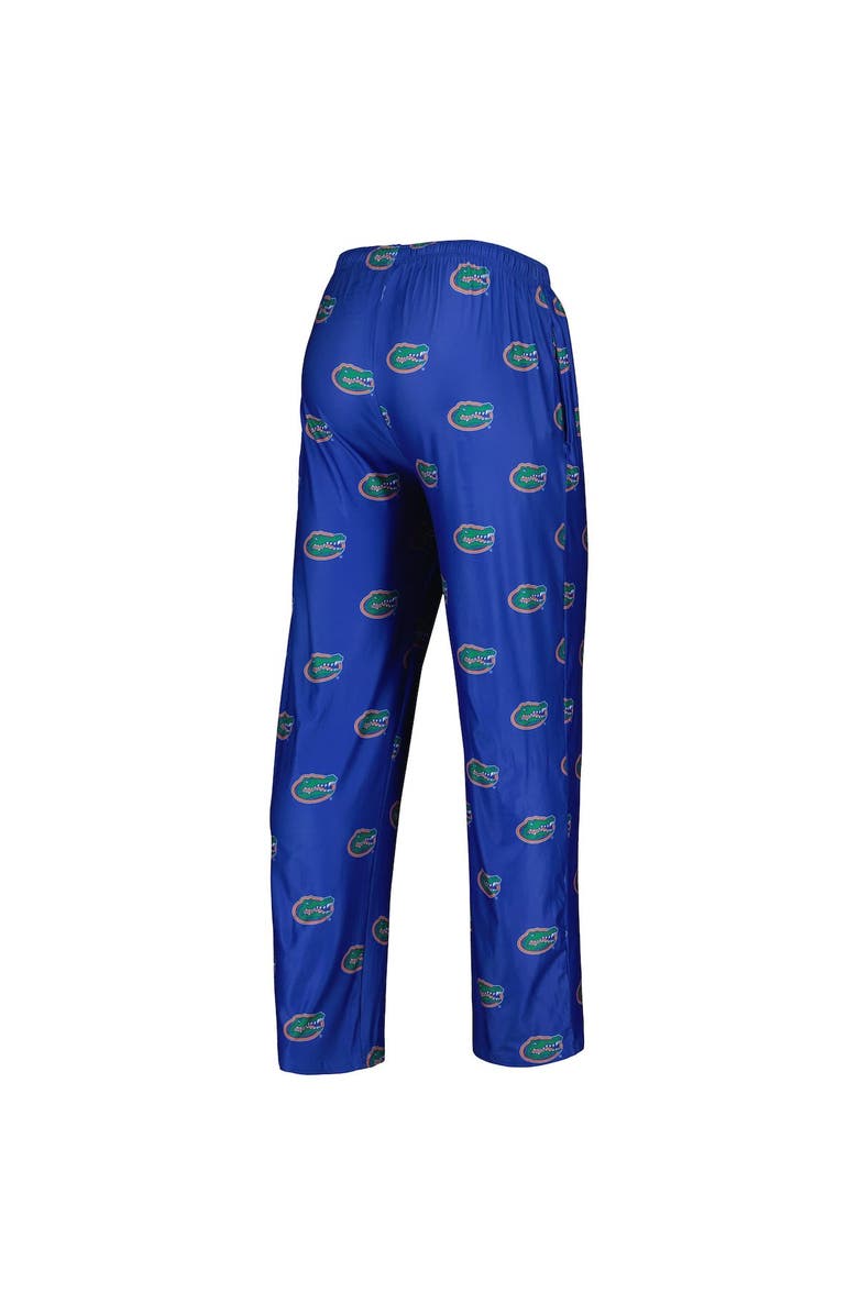 CONCEPTS SPORT Men's Concepts Sport Royal Florida Gators Logo Flagship Allover Print Pants, Alternate, color, 