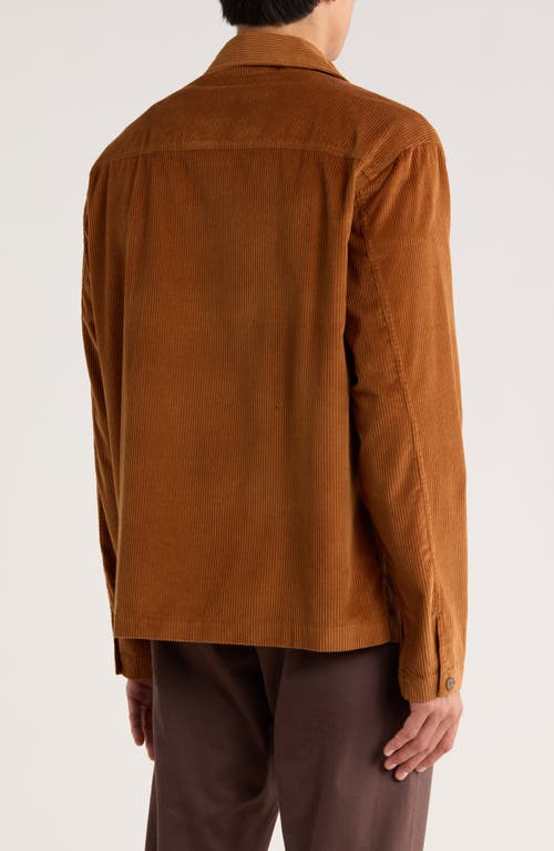 Rodd & Gunn Sandfly Bay Corduroy Shirt In Brown