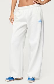 EDIKTED Keychain Cutie Straight Leg Sweatpants