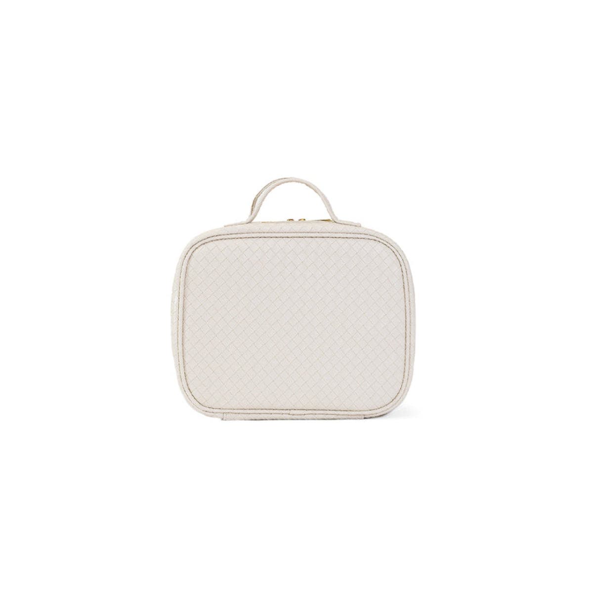 Woven Sand Makeup Bag, Main, color, Tan