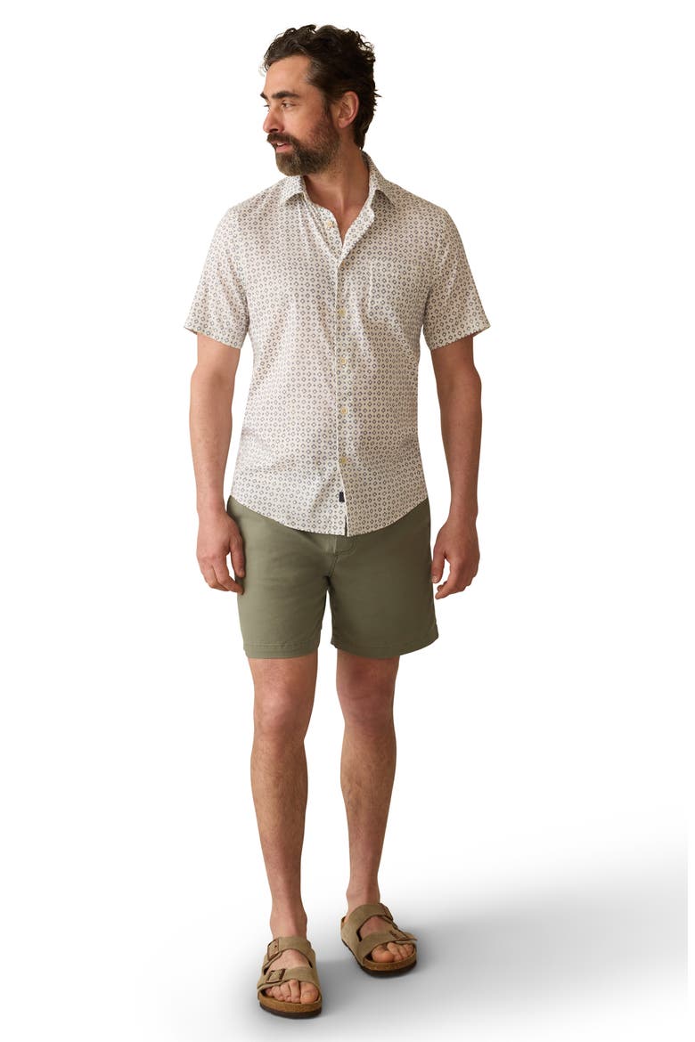 Movement Monterrey Short Sleeve Button-Up Shirt, Alternate, color, STONY BEACH DIAMOND