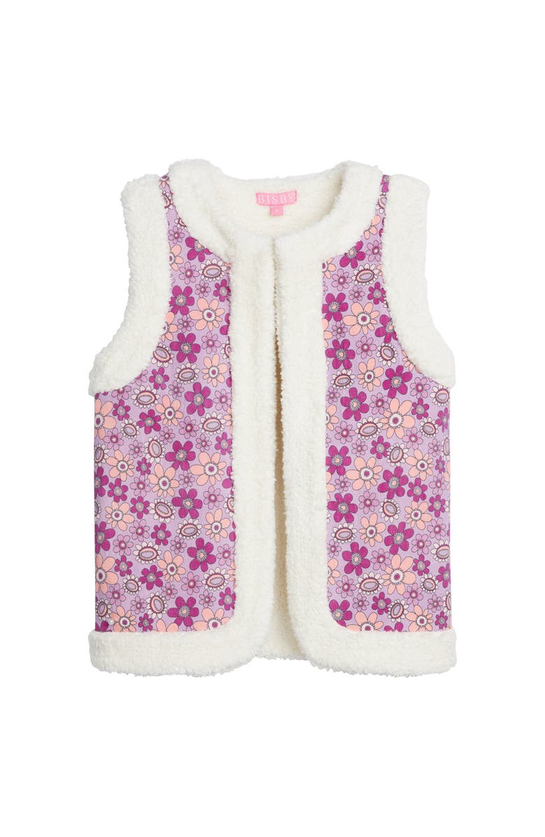 BISBY Kids' Reversible Floral Vest, Main, color, 