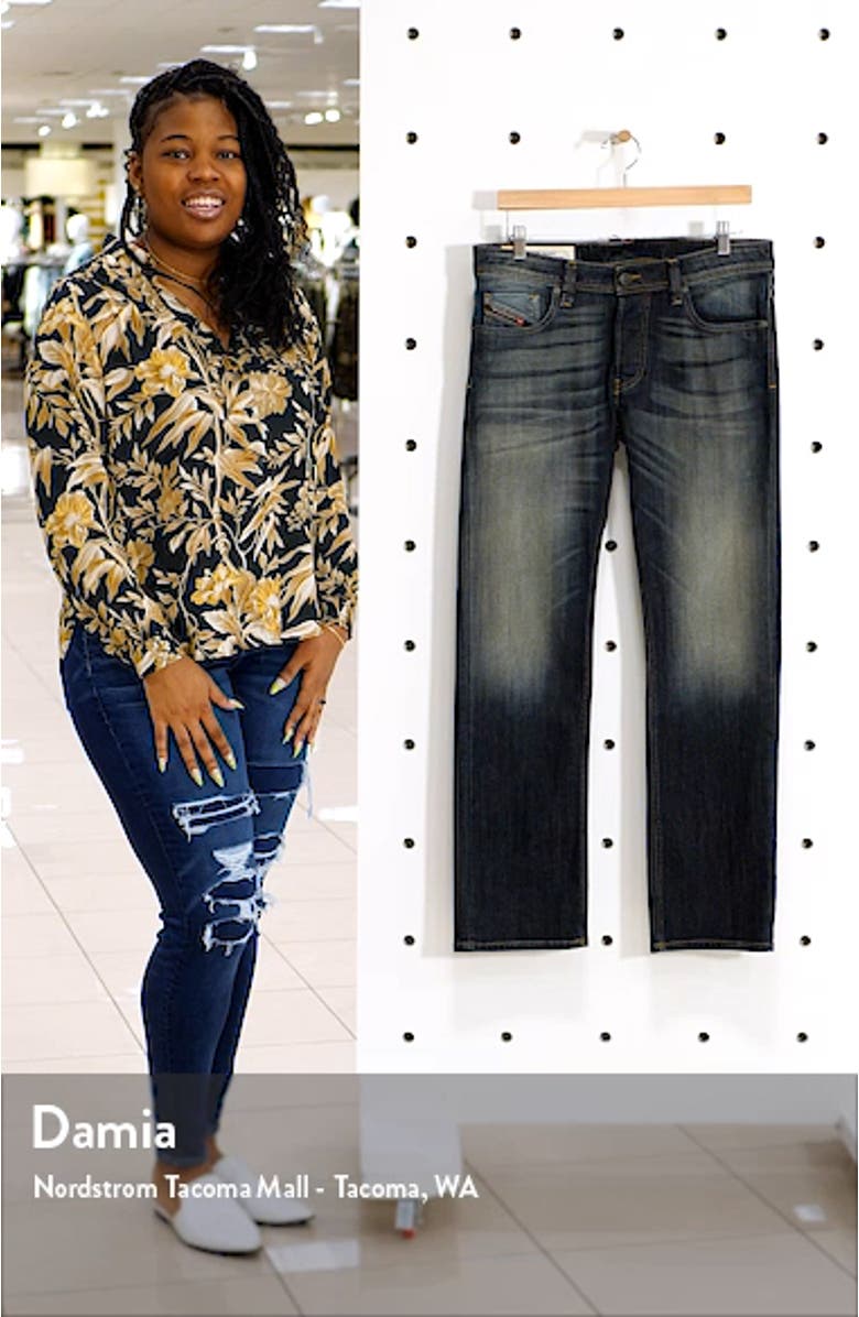 Larkee-X Relaxed Fit Straight Leg Jeans, sales video thumbnail