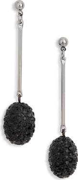 Kenneth Jay Lane Pavé Drop Earrings