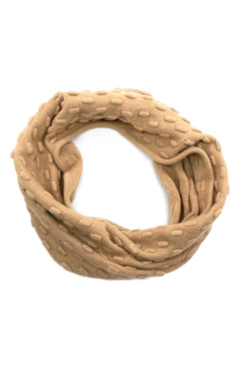 Bubble Stitched Infinity Scarf