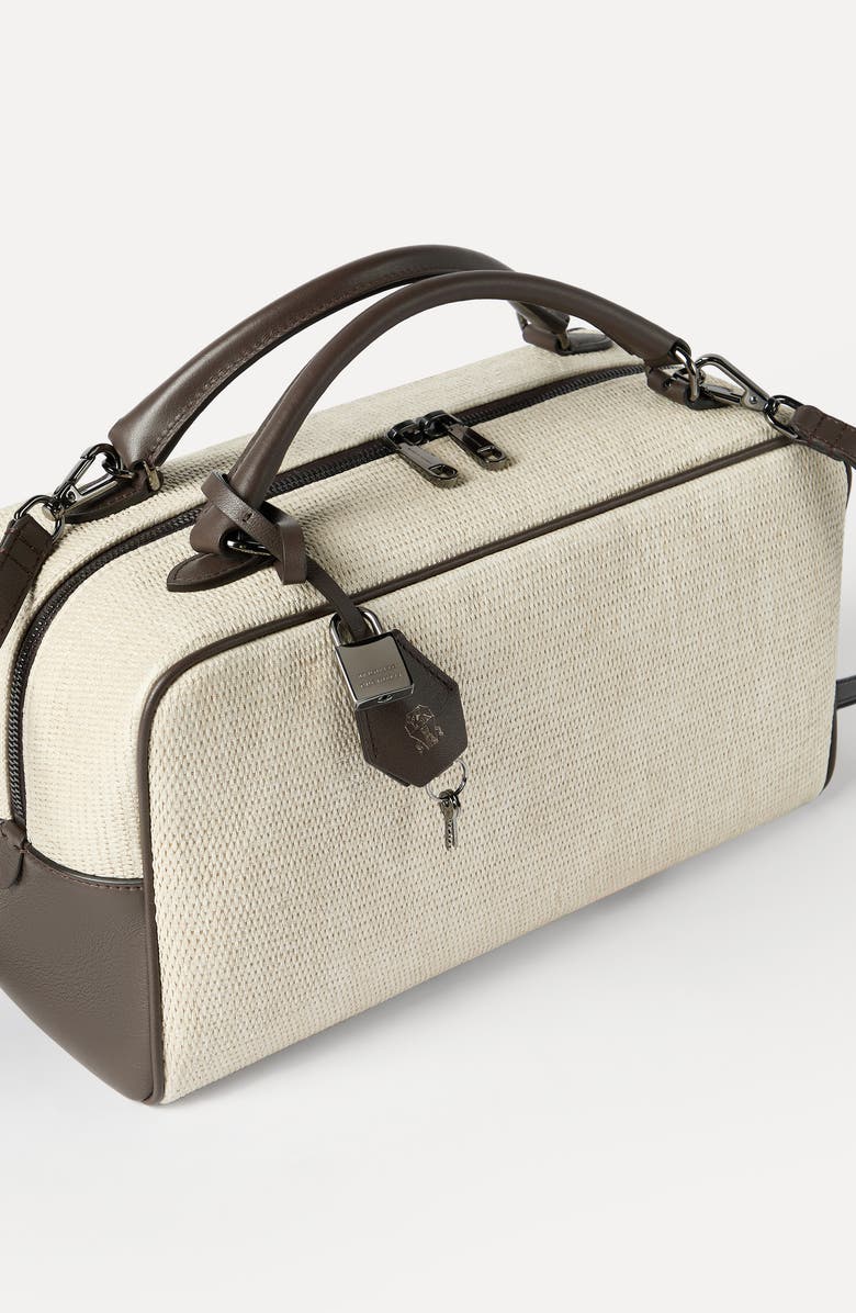 Brunello Cucinelli Explorer Boston bag, Alternate, color, Rope