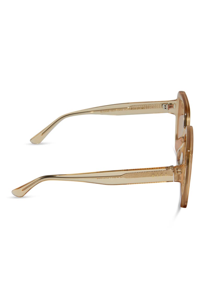 Sloane 54mm Square Sunglasses, Alternate, color, HONEY CRYSTAL FLASH