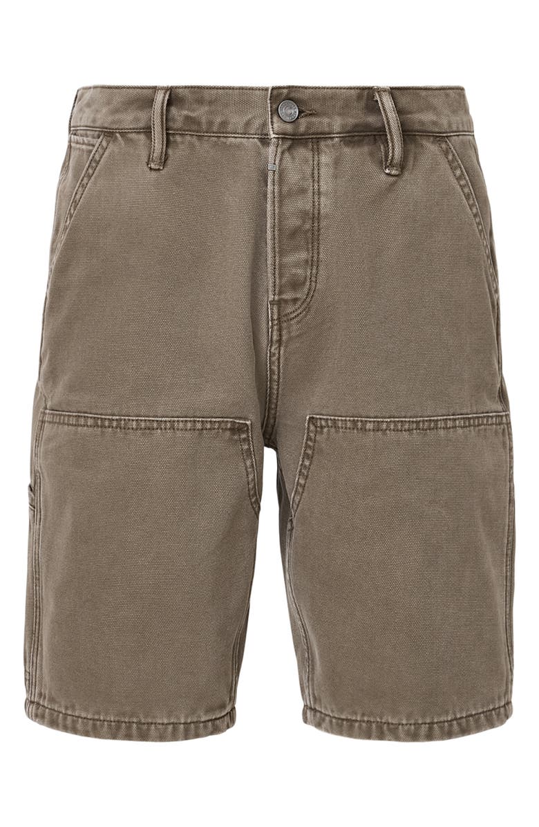 AllSaints Alva Canvas Carpenter Shorts, Alternate, color,