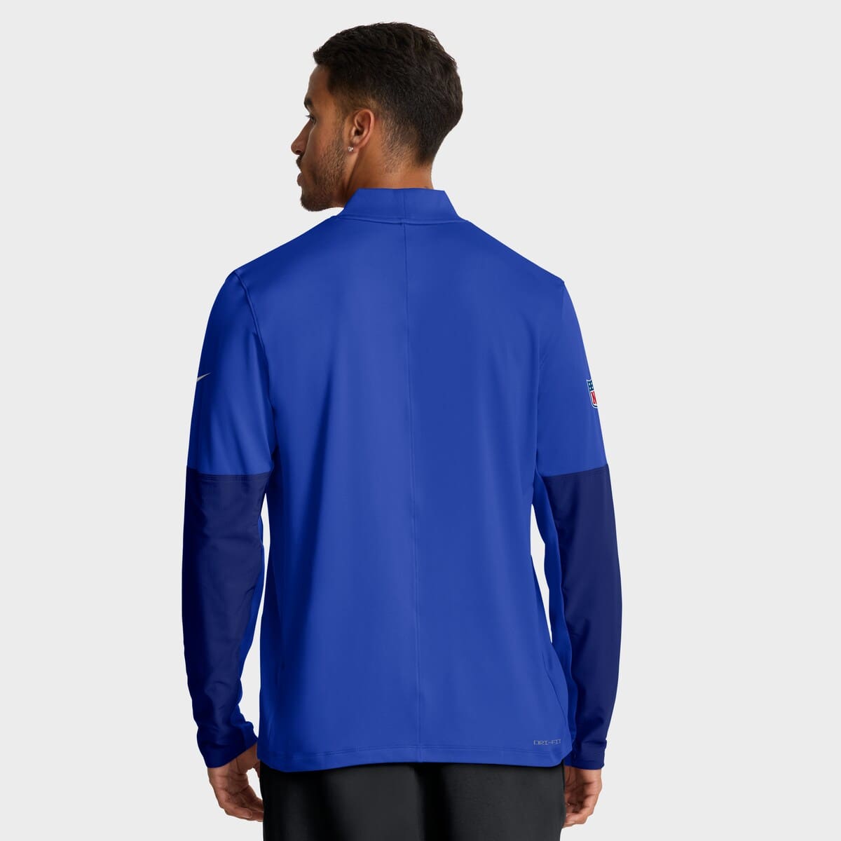 Men's Nike Royal Los Angeles Rams Sideline Dri-FIT Half-Zip Pullover - image 2