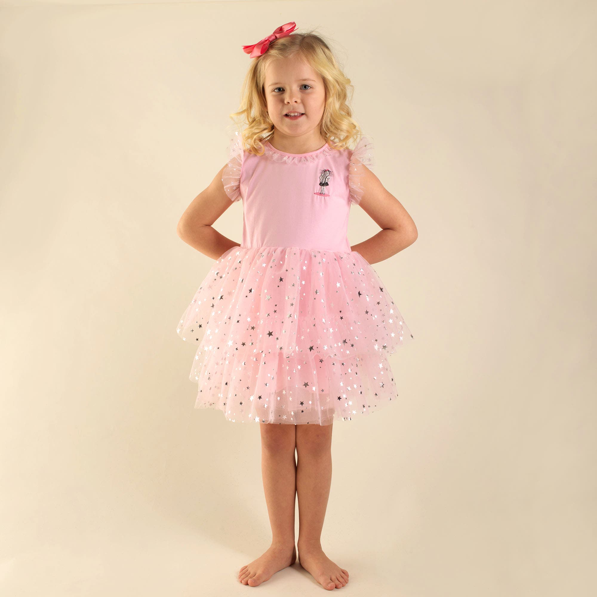 Rachel Riley Eloise Sparkle Star Tutu Dress | Nordstrom