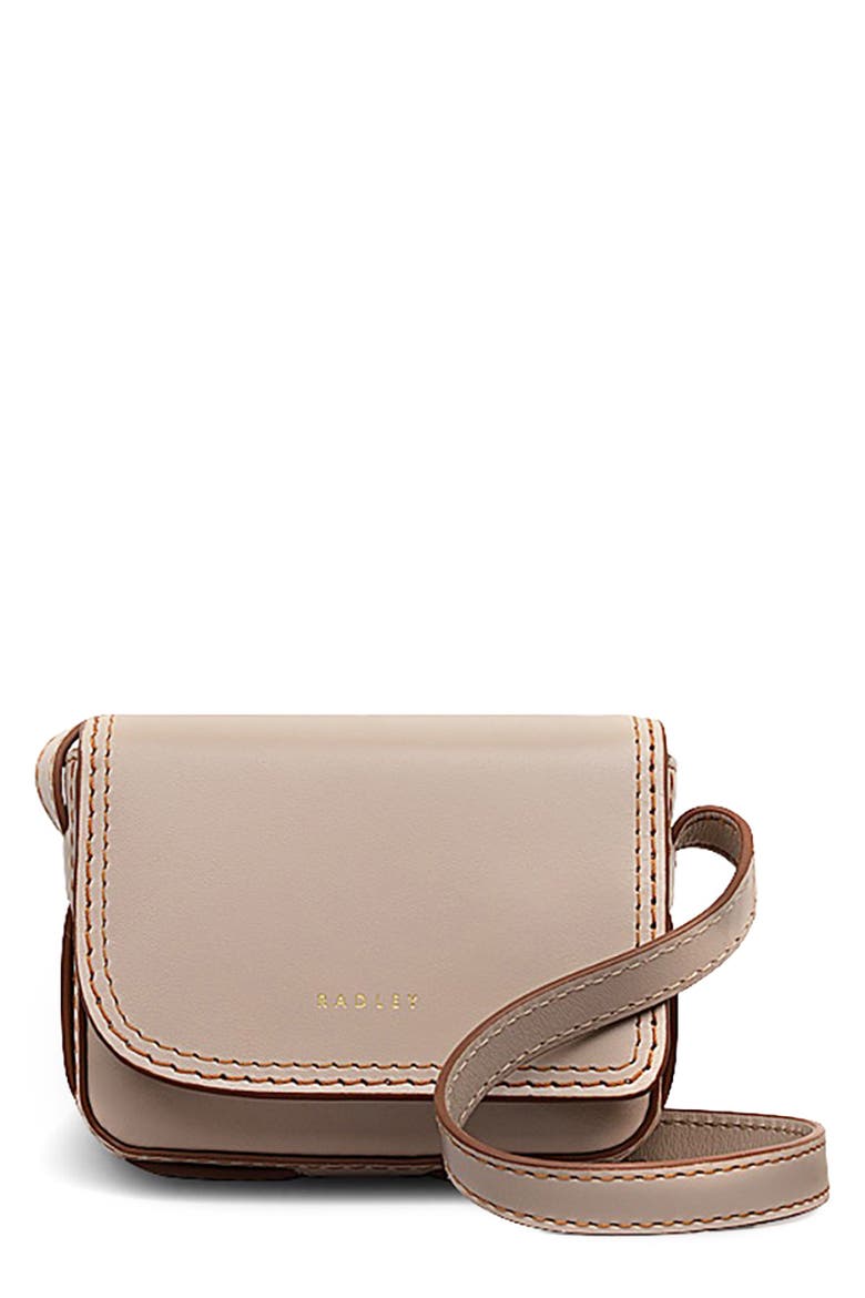 Pocket Street Small Card Crossbody, Main, color, PORCINI